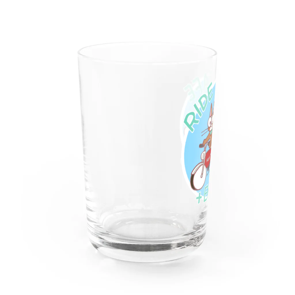 GOODS by smalls nakanoのEnjoy ride with Kogeta  Water Glass :left