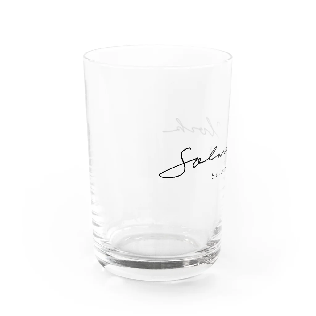 Solaris Clockのグラス Water Glass :left