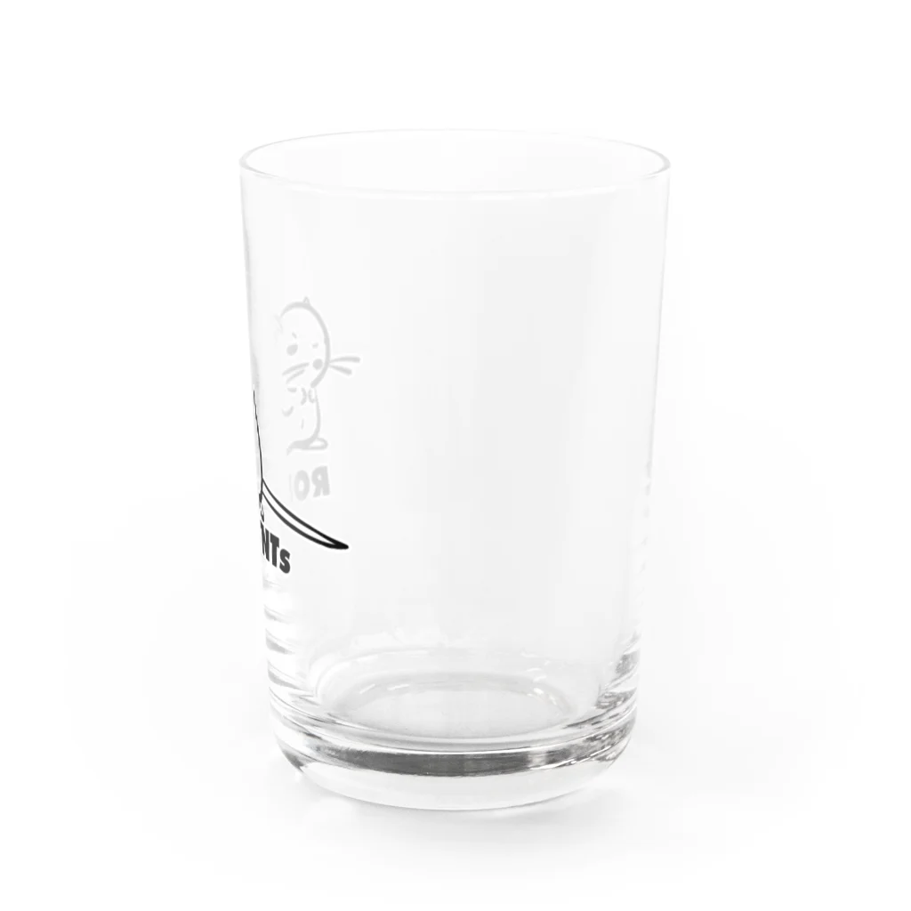 RODENTsグッズショップ🐹のろちゅもくん（ノーマル） Water Glass :right