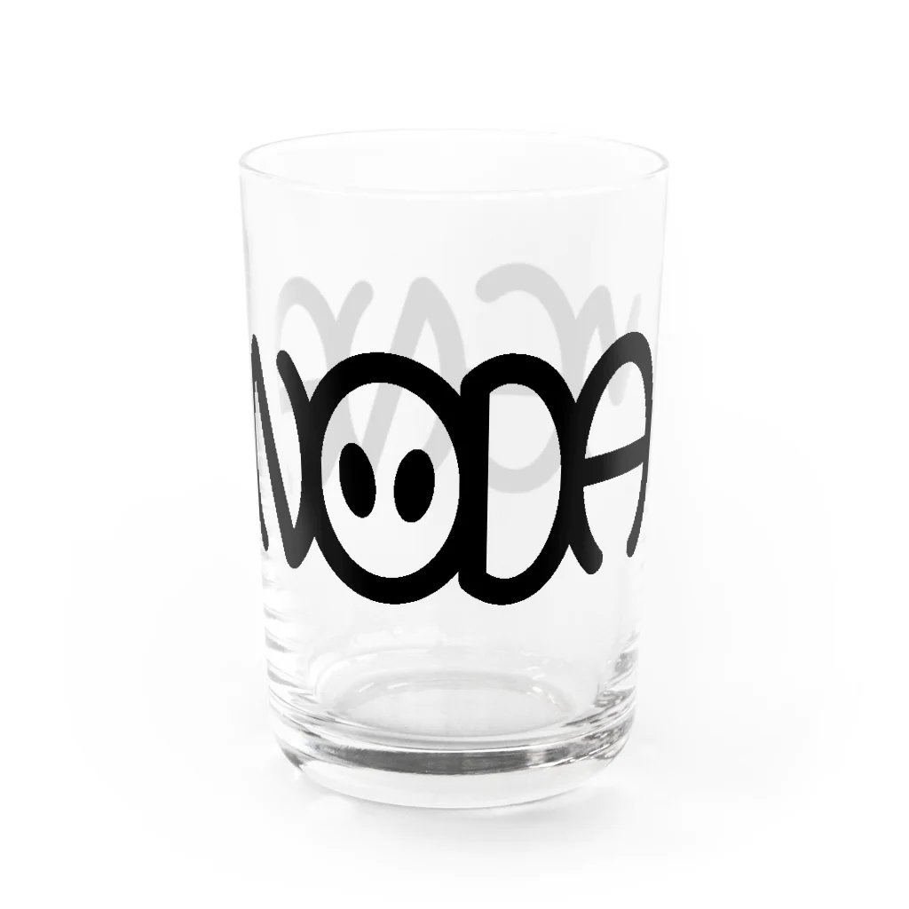 Sorihikiman Goods Shopの「メナノダ」ロゴ Water Glass :right