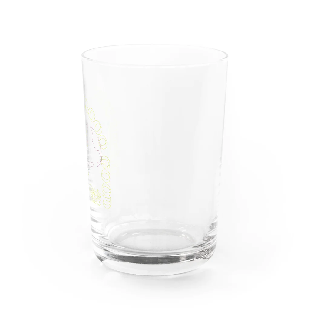 桑井スーのねこちゃんおうちだいすき Water Glass :right