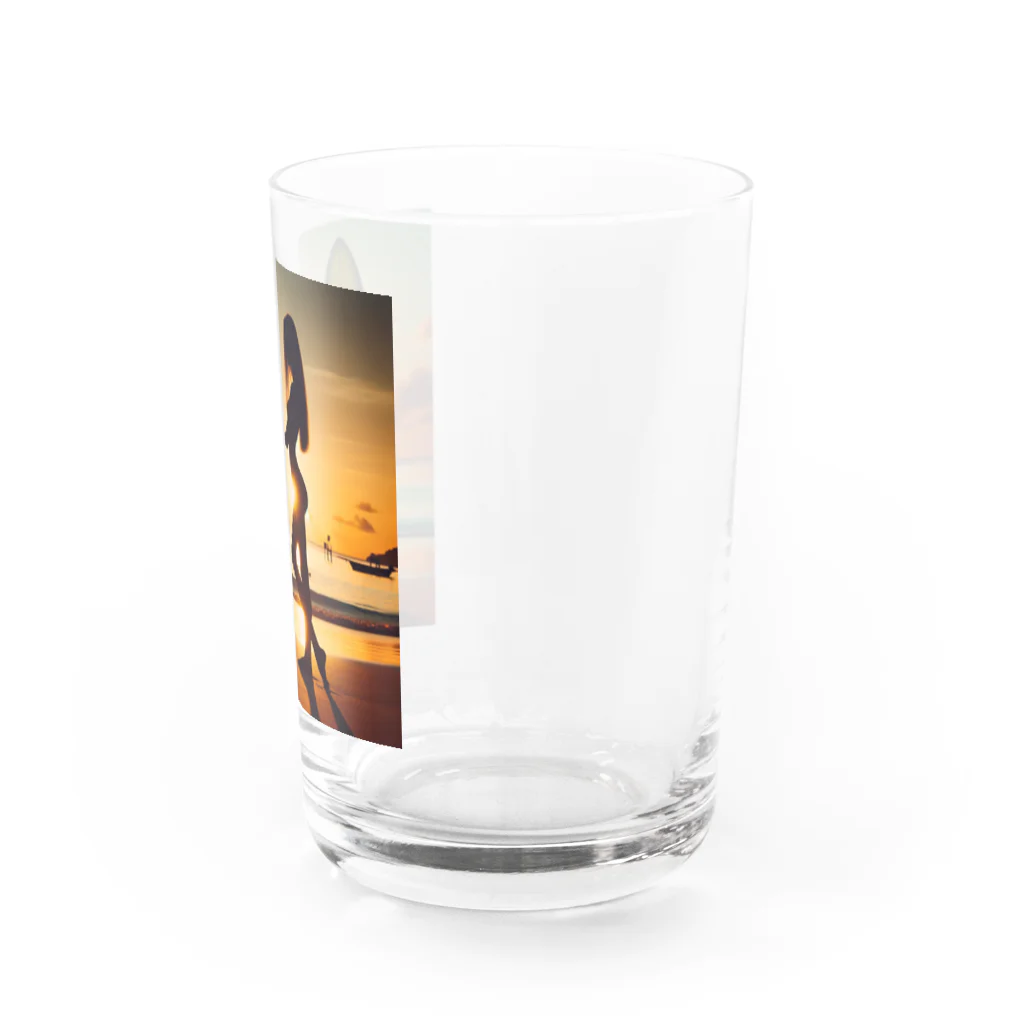hoodie styleの夏 Water Glass :right