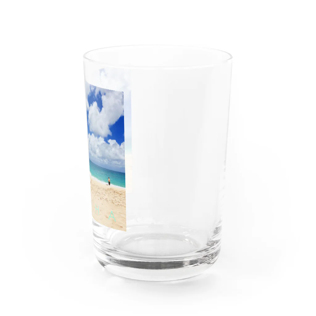 ALOHA from HAWAII 〜ハワイから愛を込めて〜のBLUE HAWAII Water Glass :right