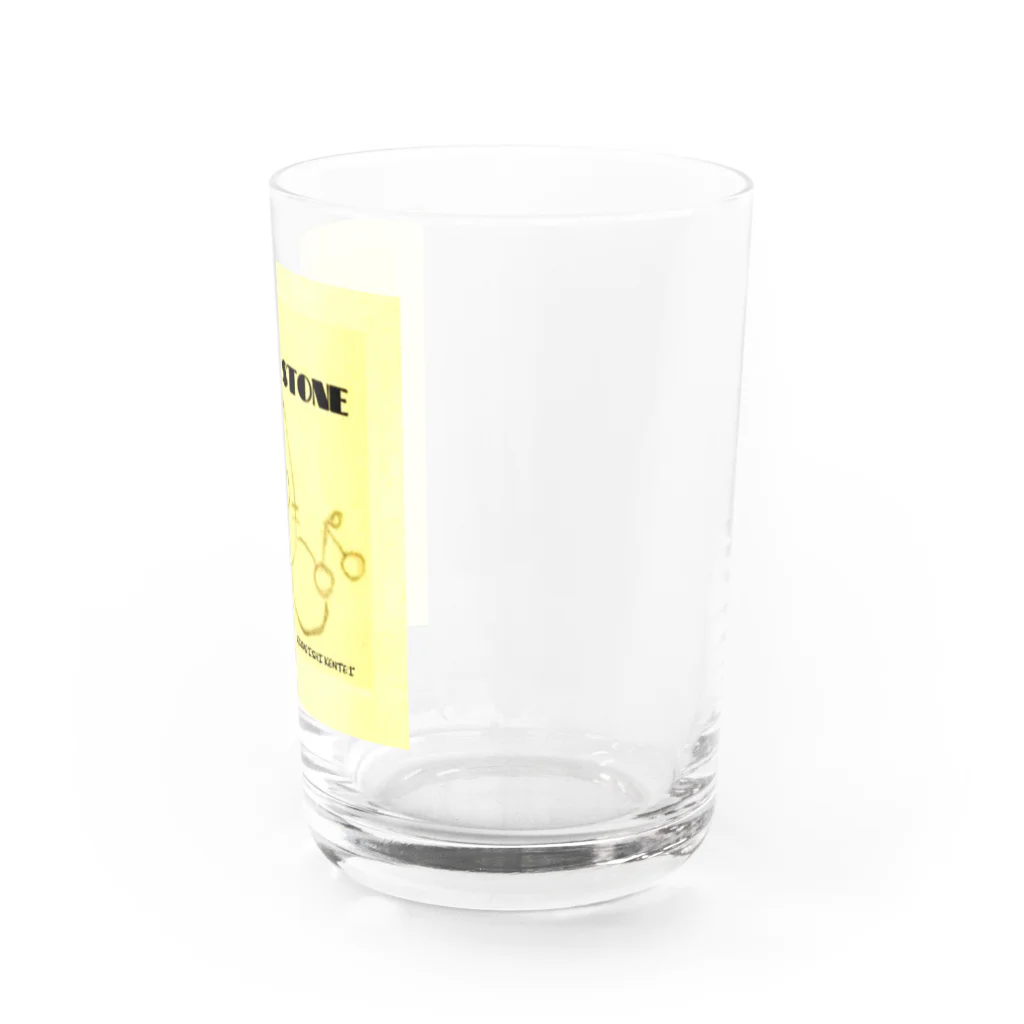 公式　猫目石検定　CHERRYSTONE　　の猫目石 Water Glass :right
