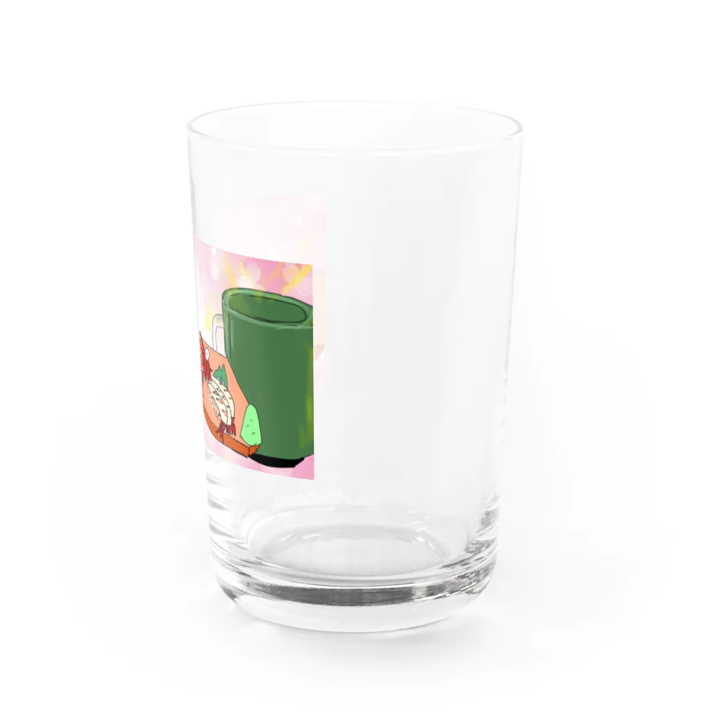 すしえもんの刺身 Water Glass :right