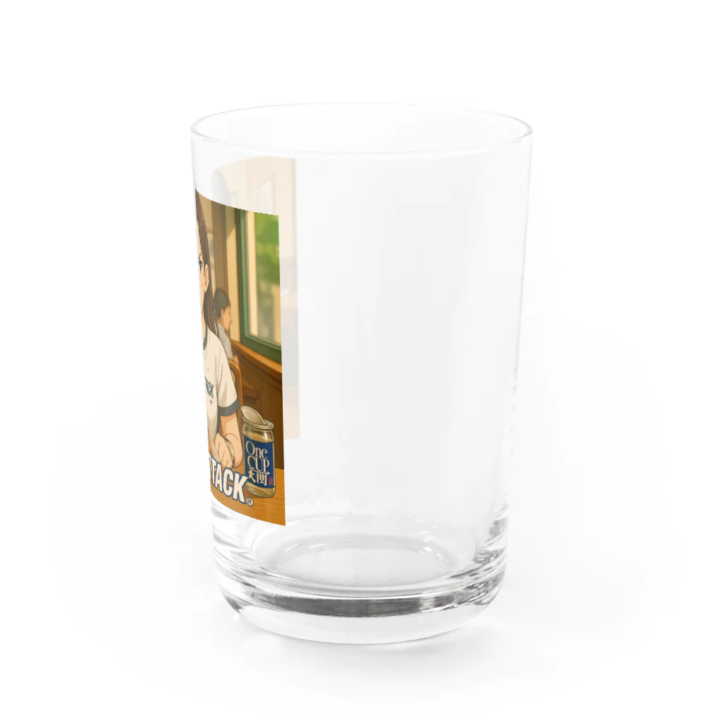 astroattackのASTROATTACK　ナポリやタンソース飛び Water Glass :right
