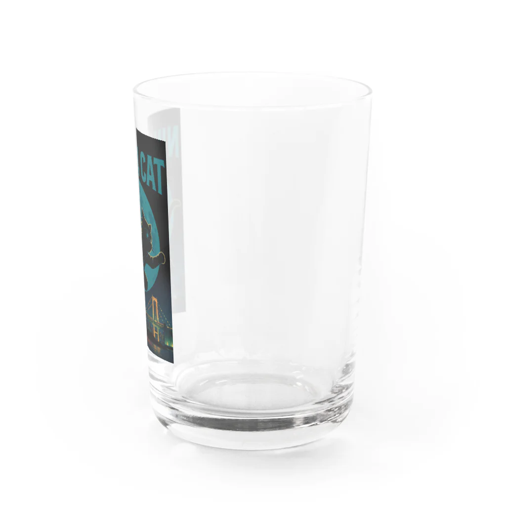 Atena-DesighnのNINJA CAT（2）忍者猫 Water Glass :right