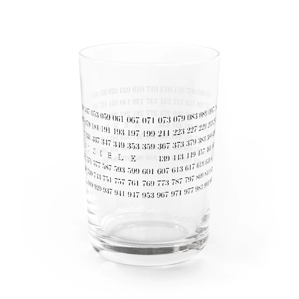 ζWalker/Shiunの割れない素数 Water Glass :right