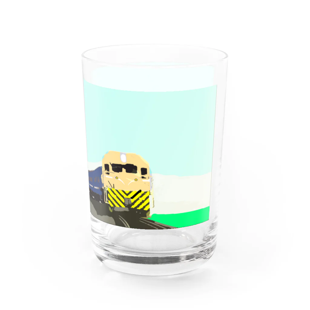 Danke Shoot Coffeeの田園を走る Water Glass :right