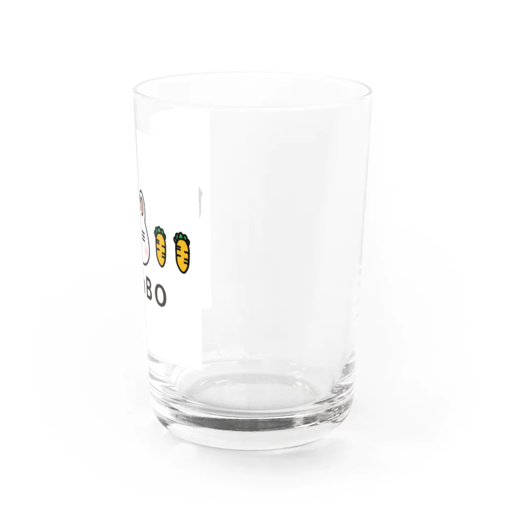 ひろねこ号＠LINEスタンプ販売中のウサボー Water Glass :right