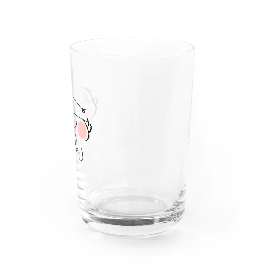 yananyokinyokiのあっちゃんとドーナツ Water Glass :right