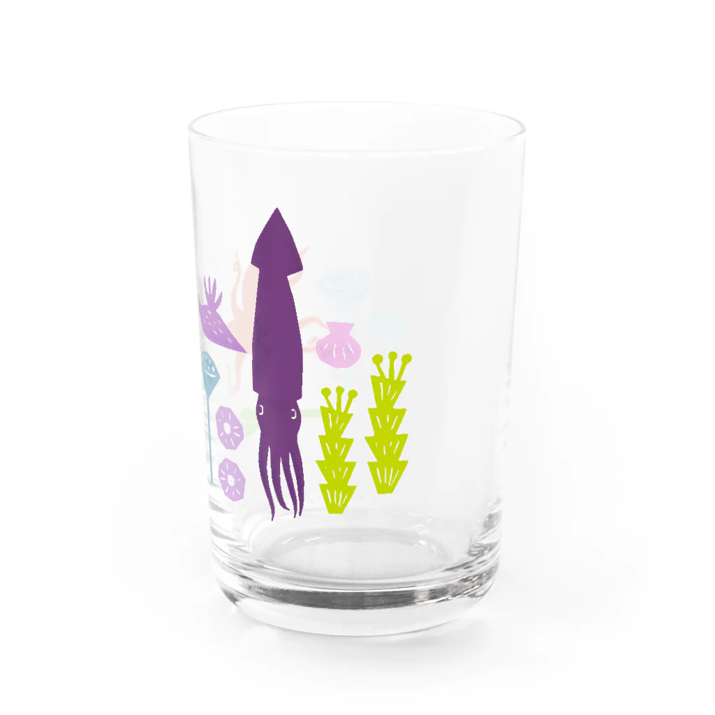 水島ひねのSea Creatures Water Glass :right