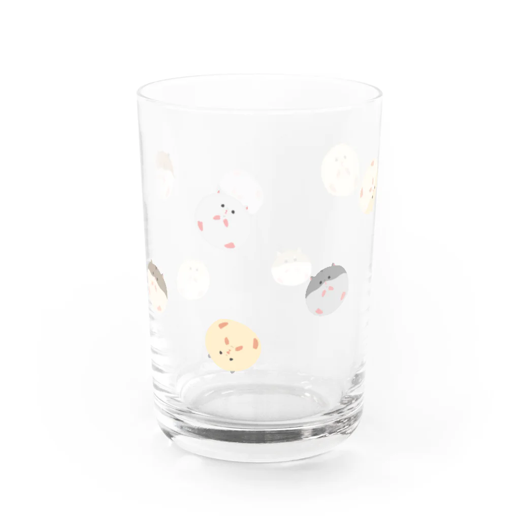 なてぃ子.  ハムスターのころころハムスター Water Glass :right