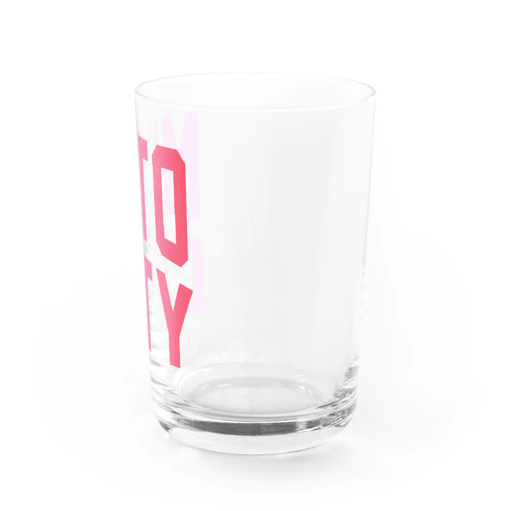 JIMOTOE Wear Local Japanの水戸市 MITO CITY Water Glass :right