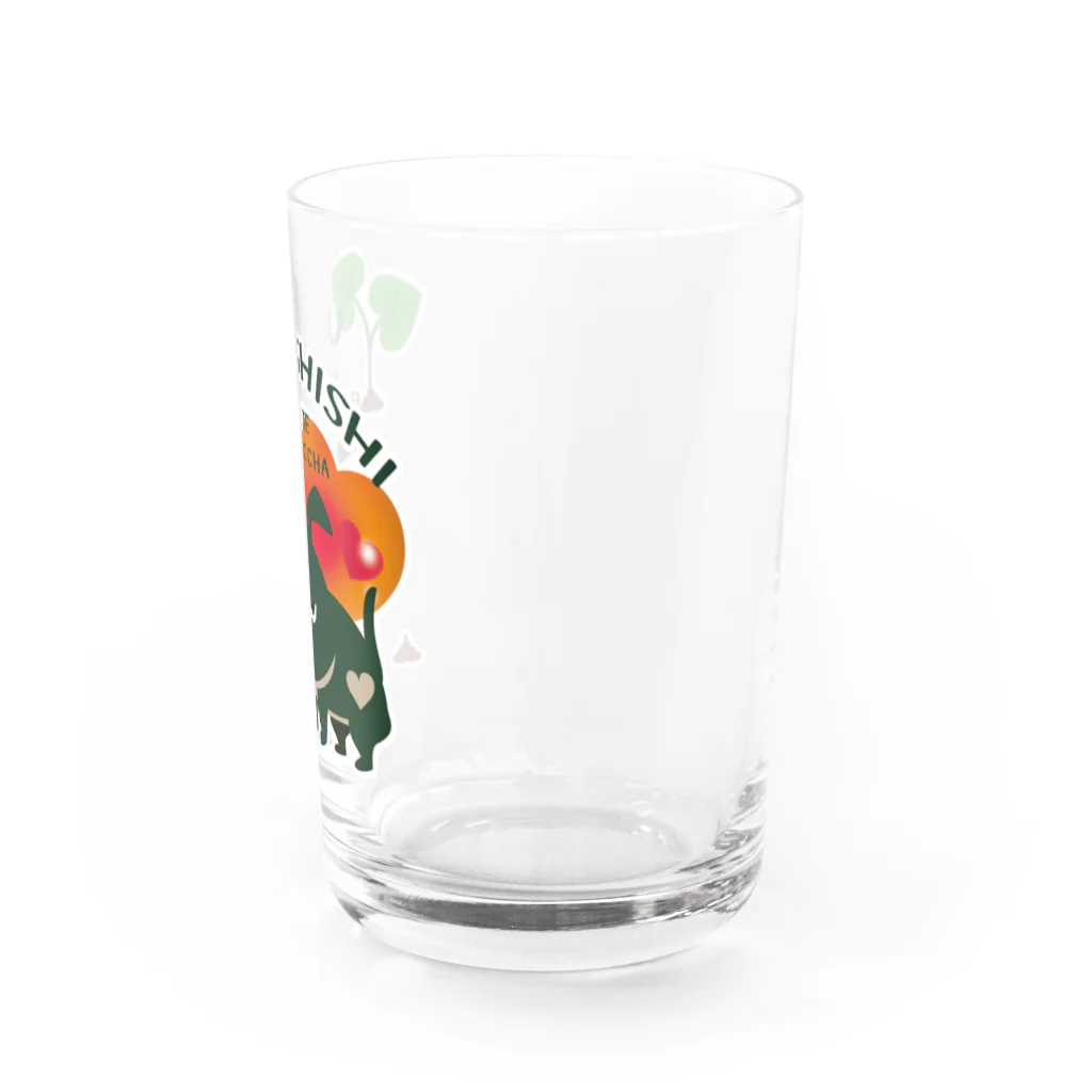 イラスト MONYAAT のCT68 愛してガイコッチャ Water Glass :right