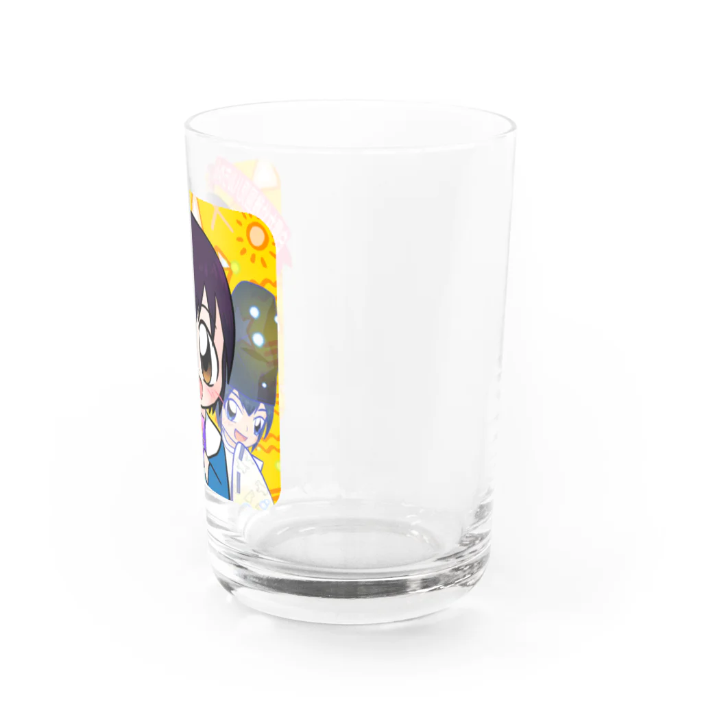 さくらんぼ絵巻の店の白魔女幼稚園児ハルちゃん Water Glass :right