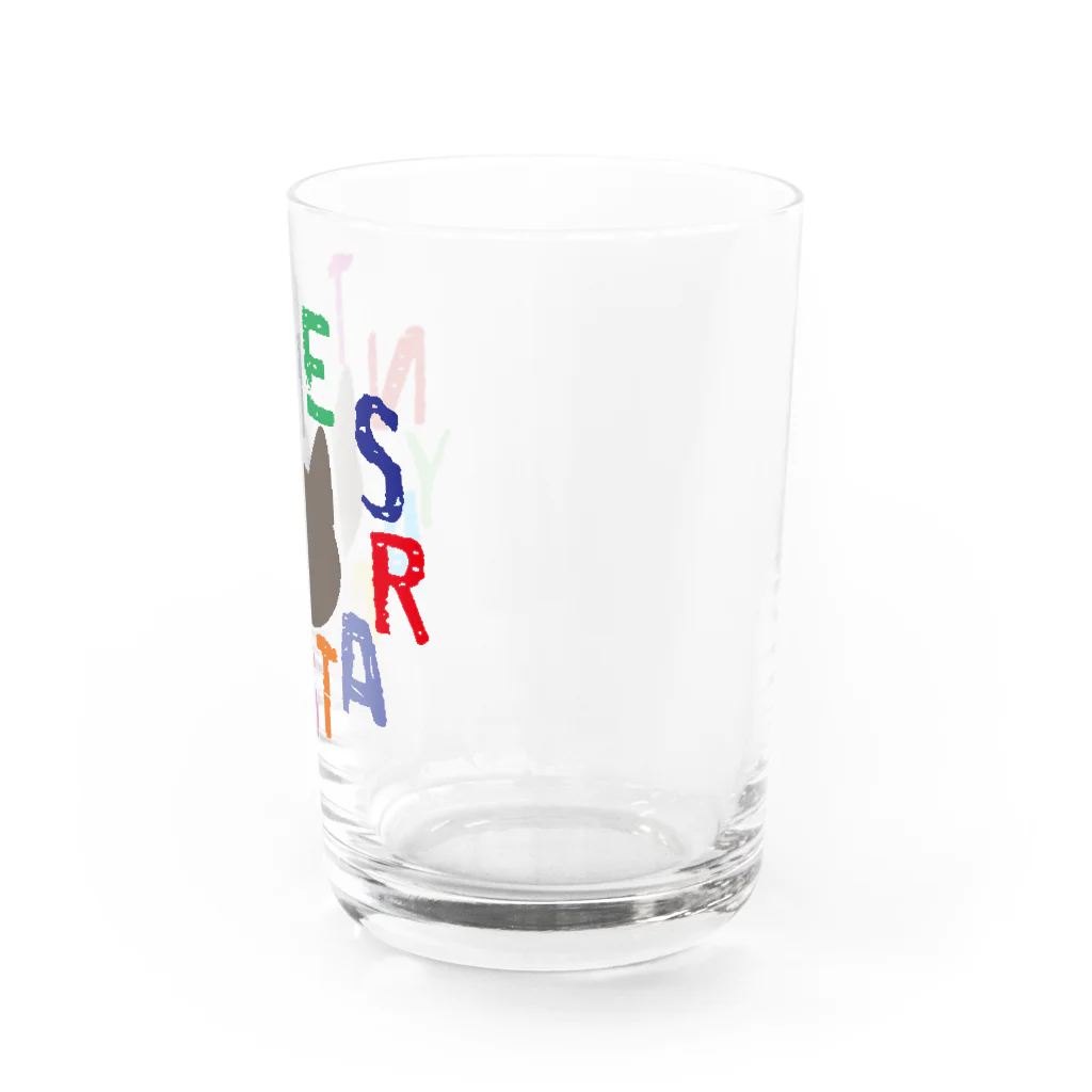 YOSSEY_GOODSのニャアスターズグラス Water Glass :right