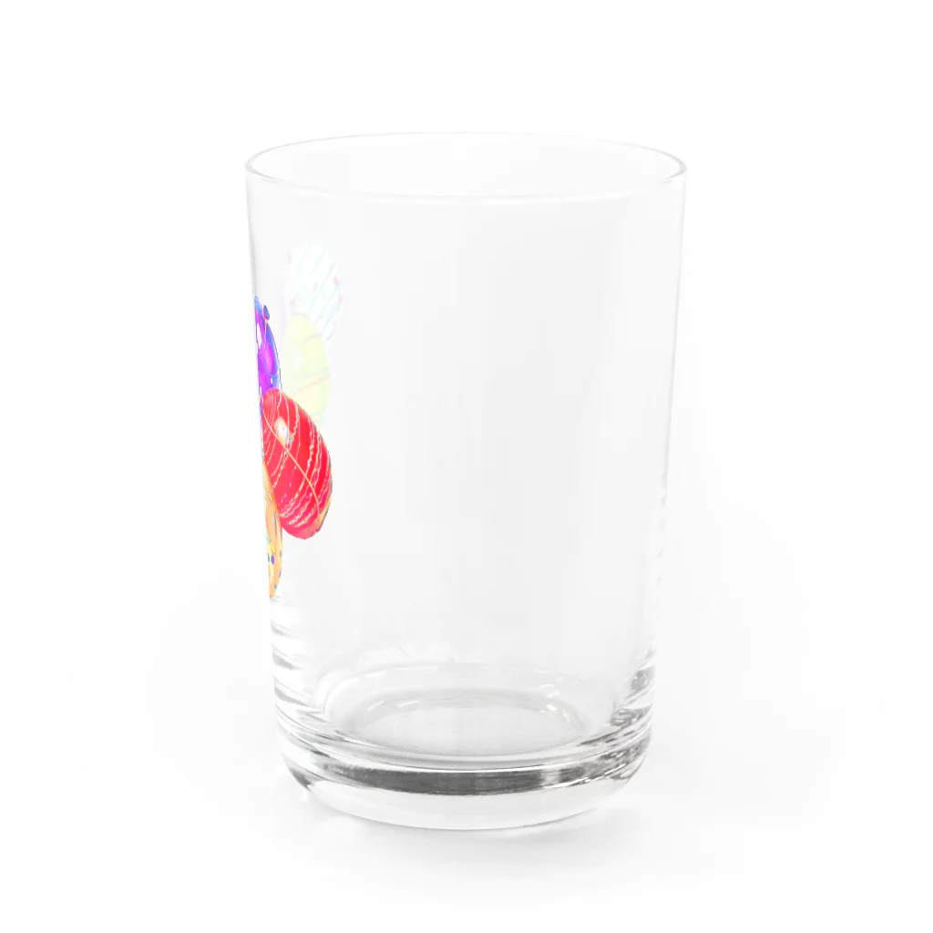 昭和の思い出の昭和の思い出『ヨーヨー釣り』 Water Glass :right