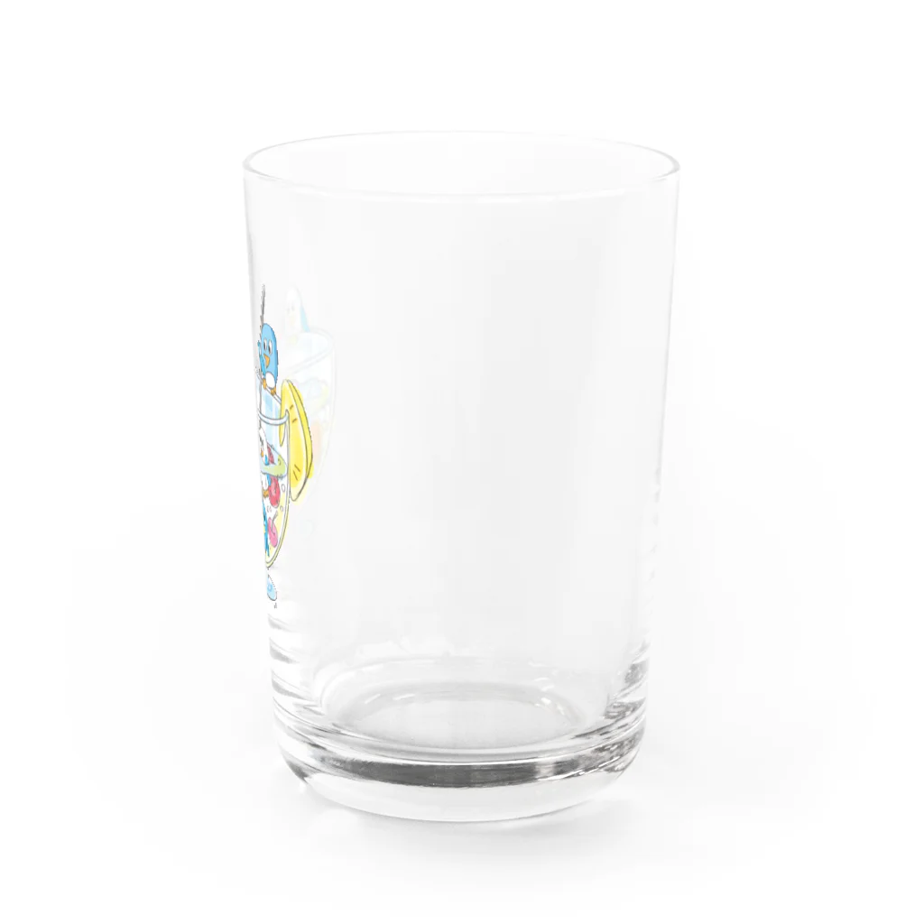 しじょるのペンギンとフルーツサワー Water Glass :right