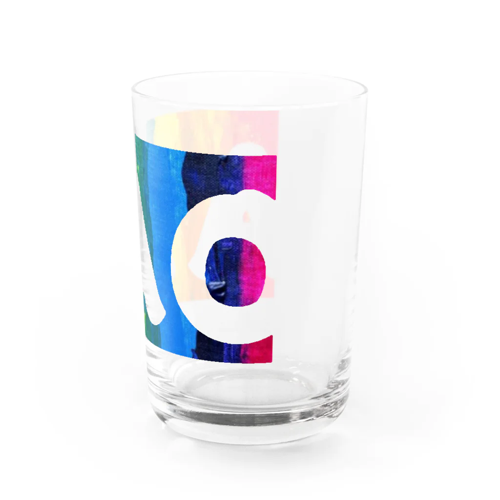 AAOでエイエイオー！のレインボーＡＡＯ Water Glass :right