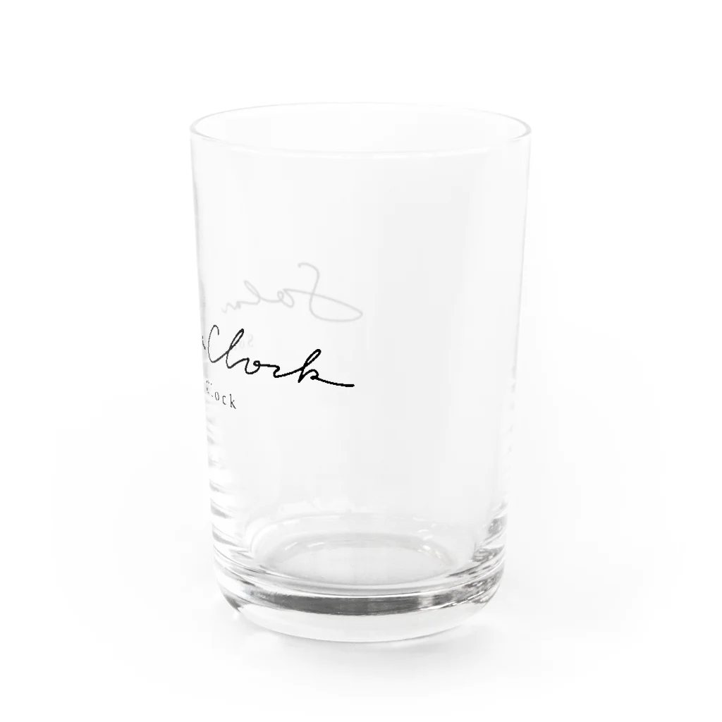 Solaris Clockのグラス Water Glass :right