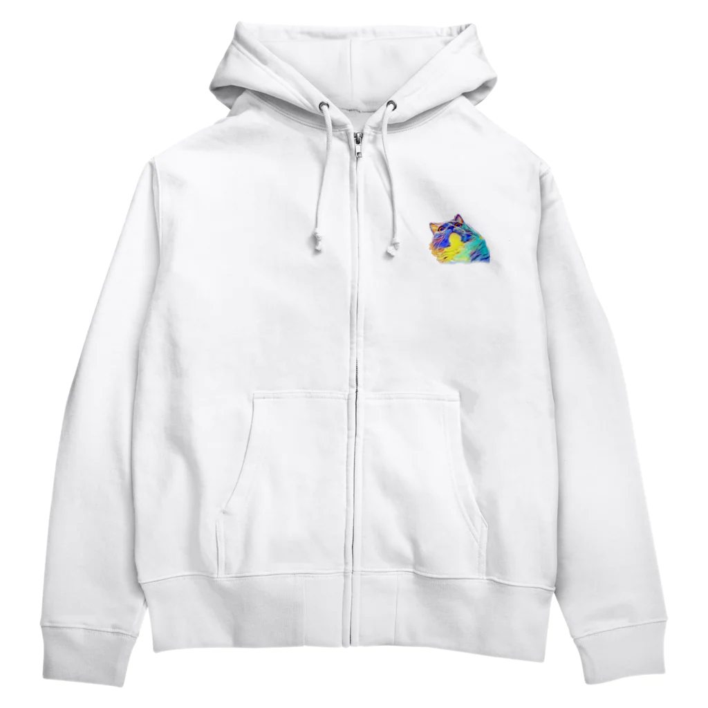 くつしたねこのたびのくつしたねこのたび Zip Hoodie