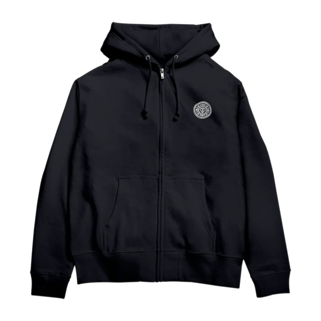 スカル・スペクトラムのディア・デ・ロス・ムエルトス【死者の日】モチーフグッズ Zip Hoodie