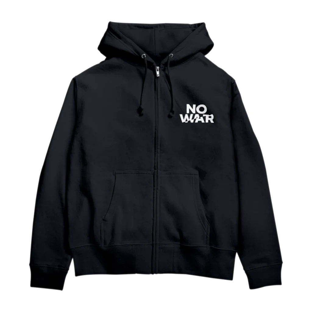 NoMoreWarの反戦｜NO WAR Zip Hoodie