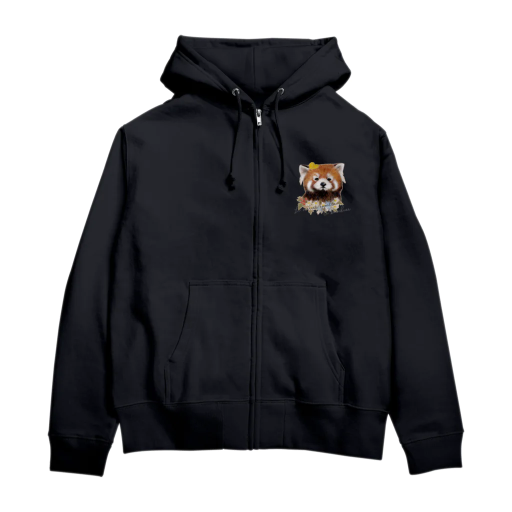 punchenoの笑う門には福来る（カラー） Zip Hoodie