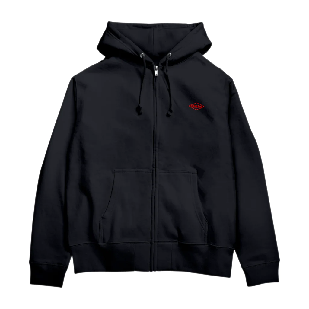 WOIWOIWOIの通風2 Zip Hoodie