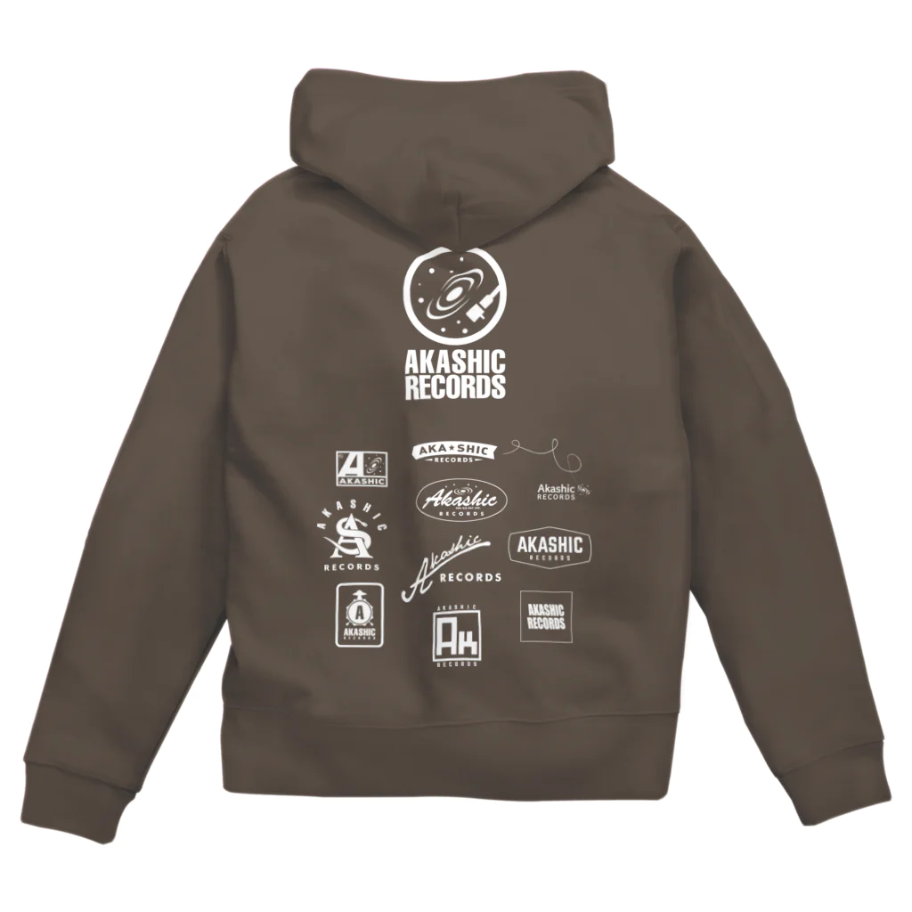 metao dzn【メタヲデザイン】のアカシックレコード（All） Zip Hoodie