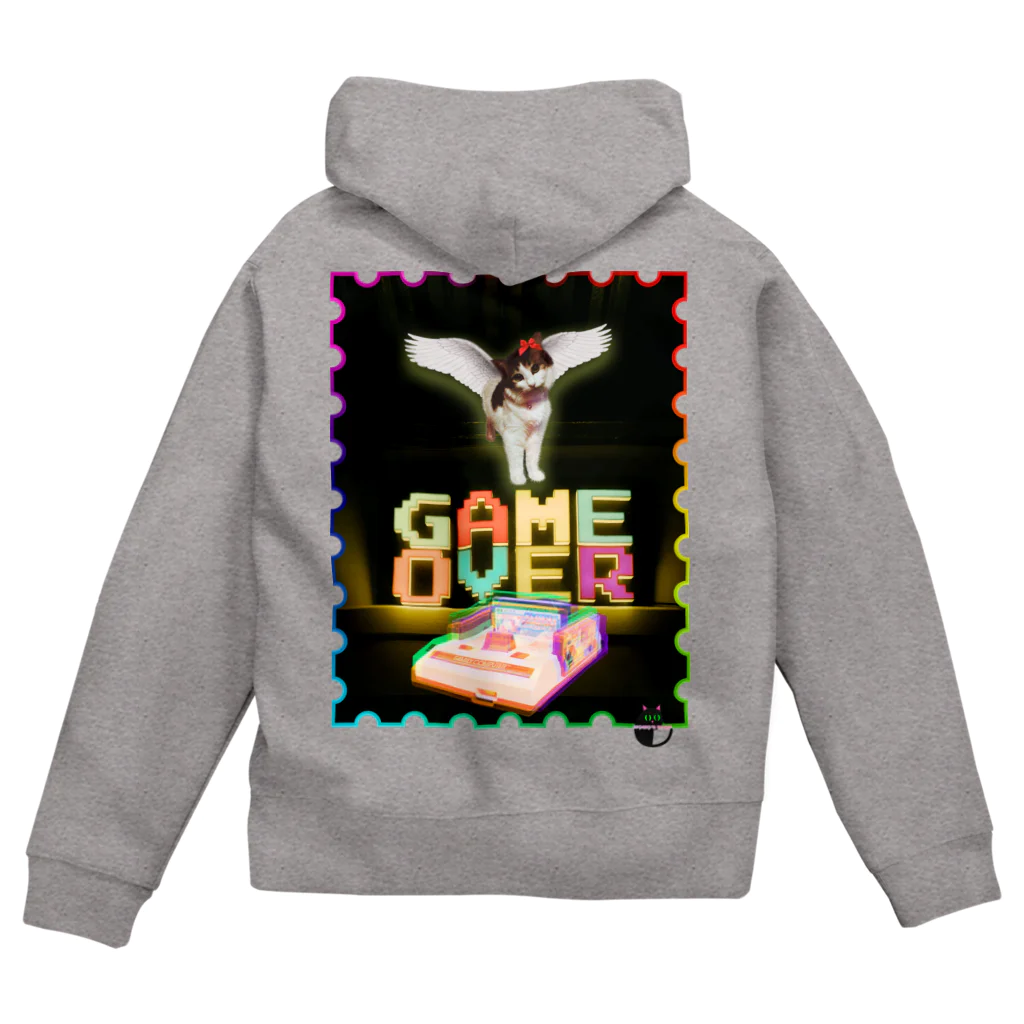 𝙈𝙊𝙈𝙊'𝙨 𝙎𝙝𝙤𝙥 @4毒抜きグッズ製作中のGAME OVER Zip Hoodie