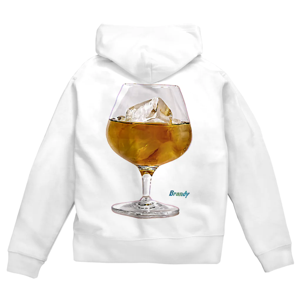 脂身通信Ｚのブランデー Zip Hoodie