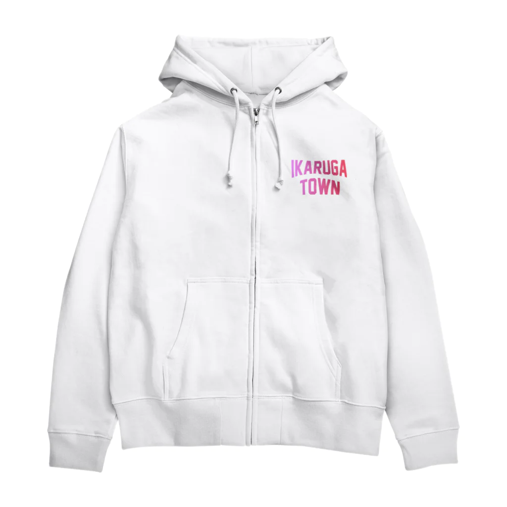 JIMOTOE Wear Local Japanの斑鳩町 IKARUGA TOWN Zip Hoodie