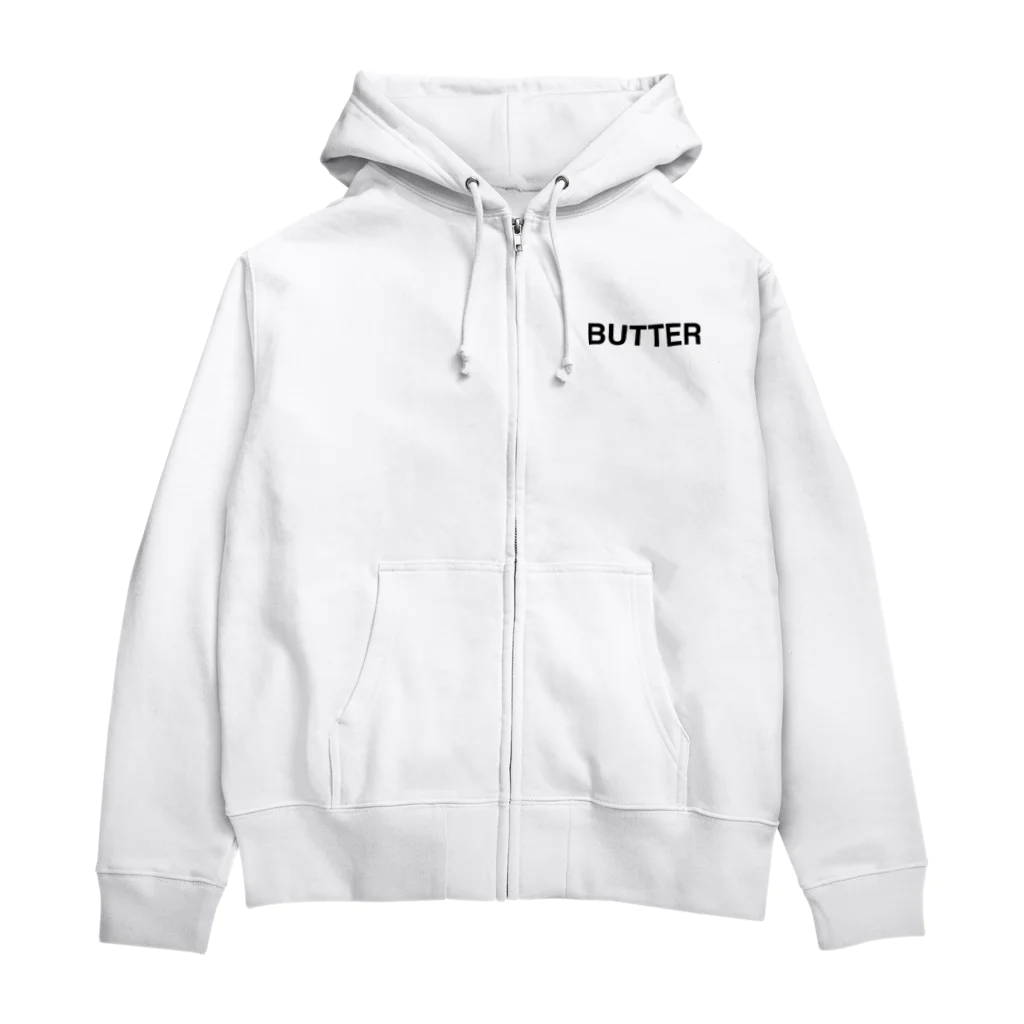 バターグッズ◆Butter Goods◆Breakdown ジップパーカー ロゴ Jive Zip-Thru Hood, Washed Black – Butter Goods