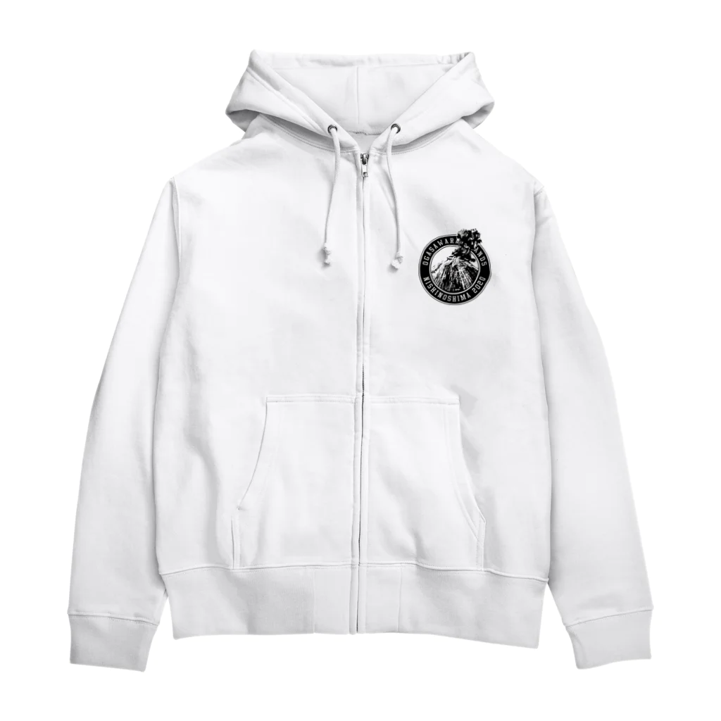 Dr-Eishuの西之島パーカー Zip Hoodie