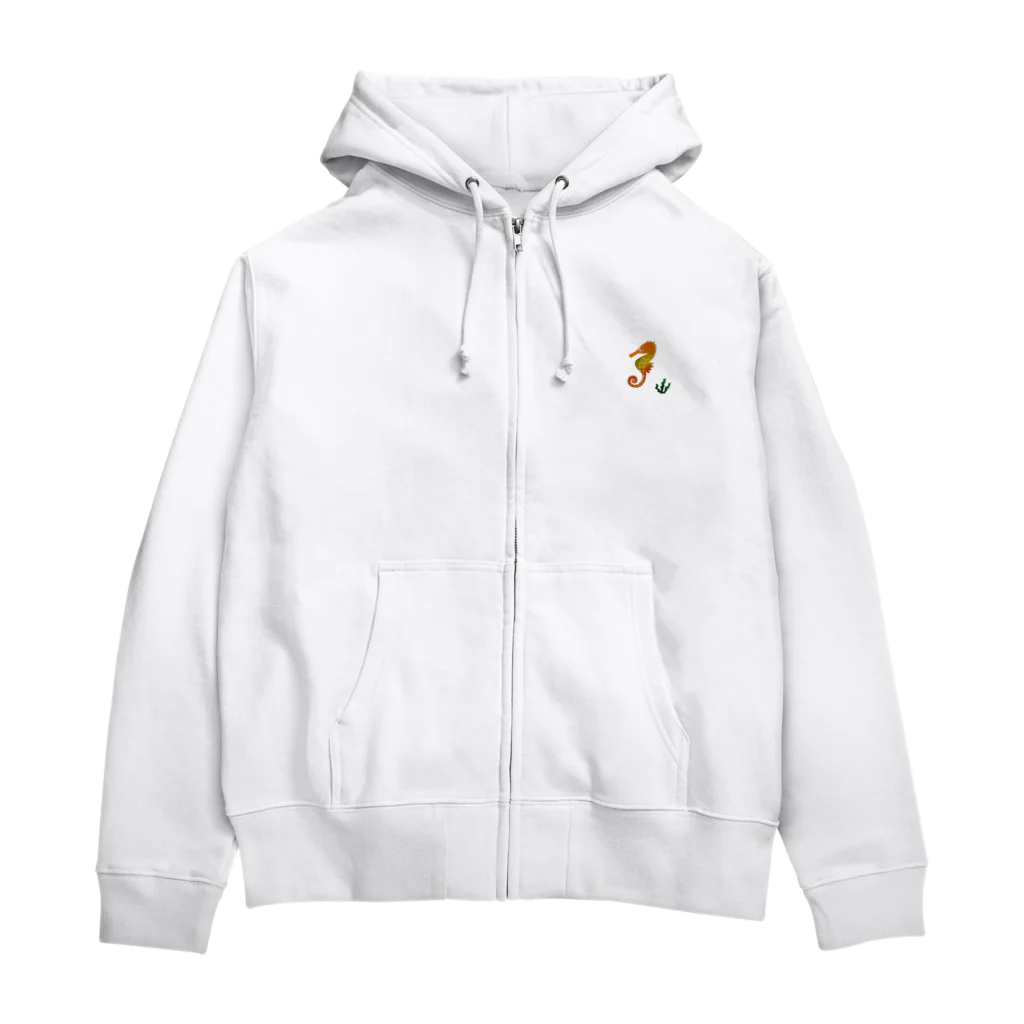 ネナロコのタツノオトシゴ タツコ Zip Hoodie