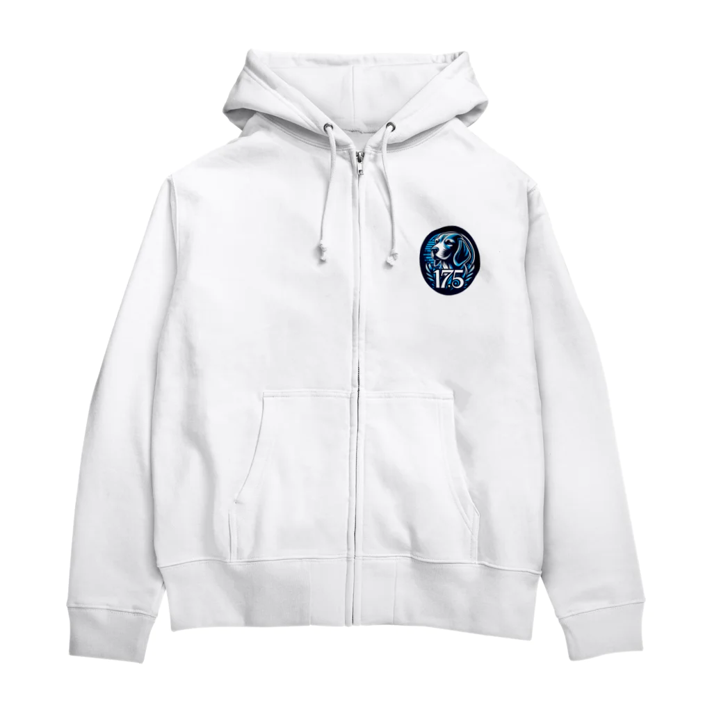 三十三犬堂の憧れるのをやめられない Zip Hoodie