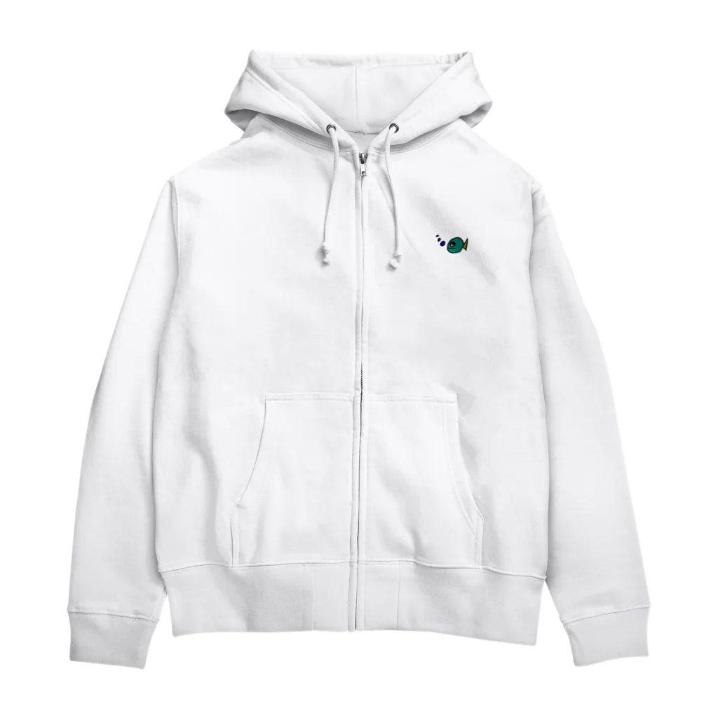 わたしの繊細で気難しいフィッシュ Zip Hoodie