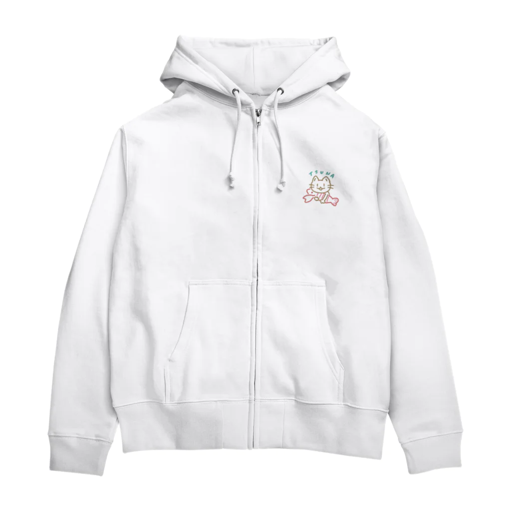 takepo🐾のツナさん Zip Hoodie