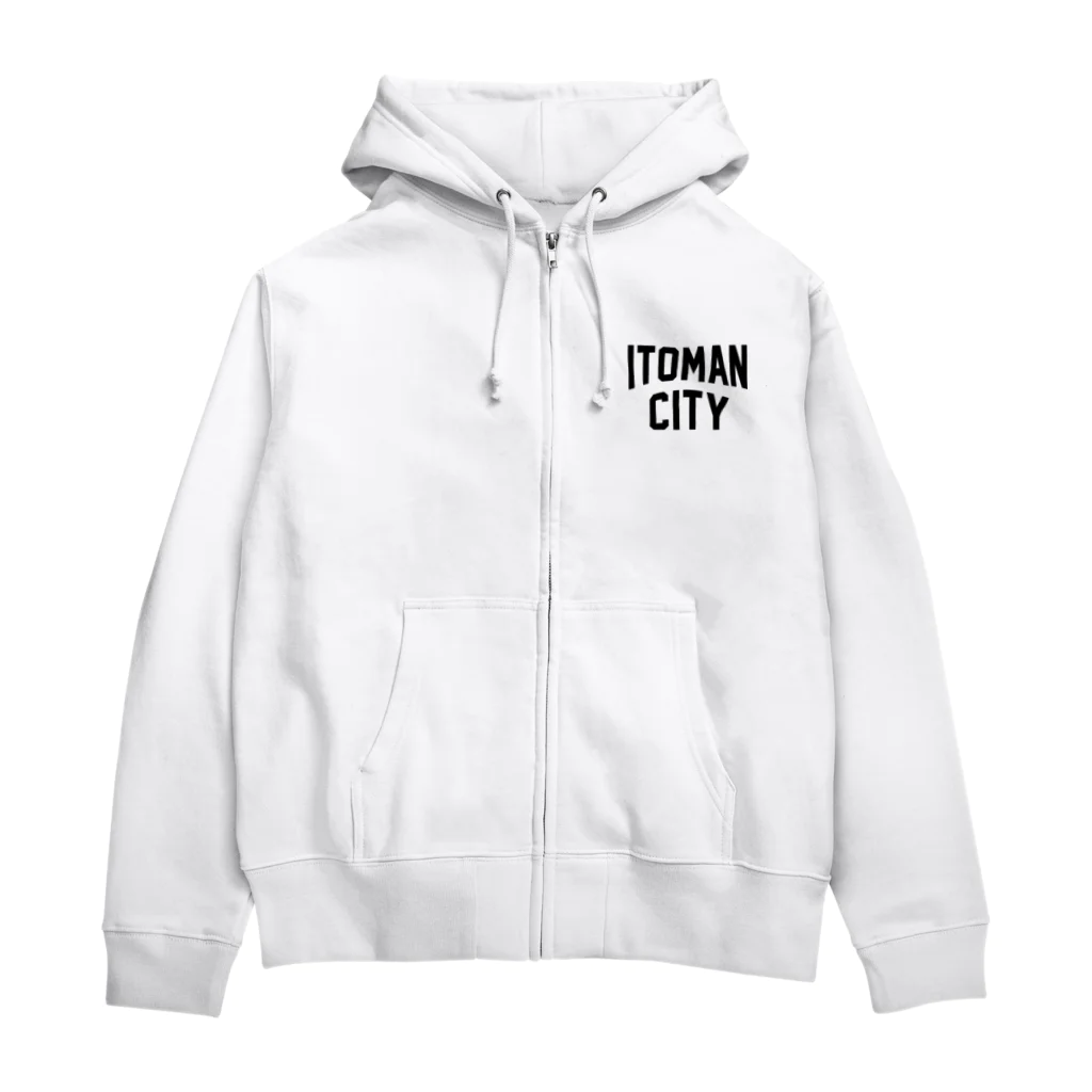 JIMOTOE Wear Local Japanの糸満市 ITOMAN CITY Zip Hoodie
