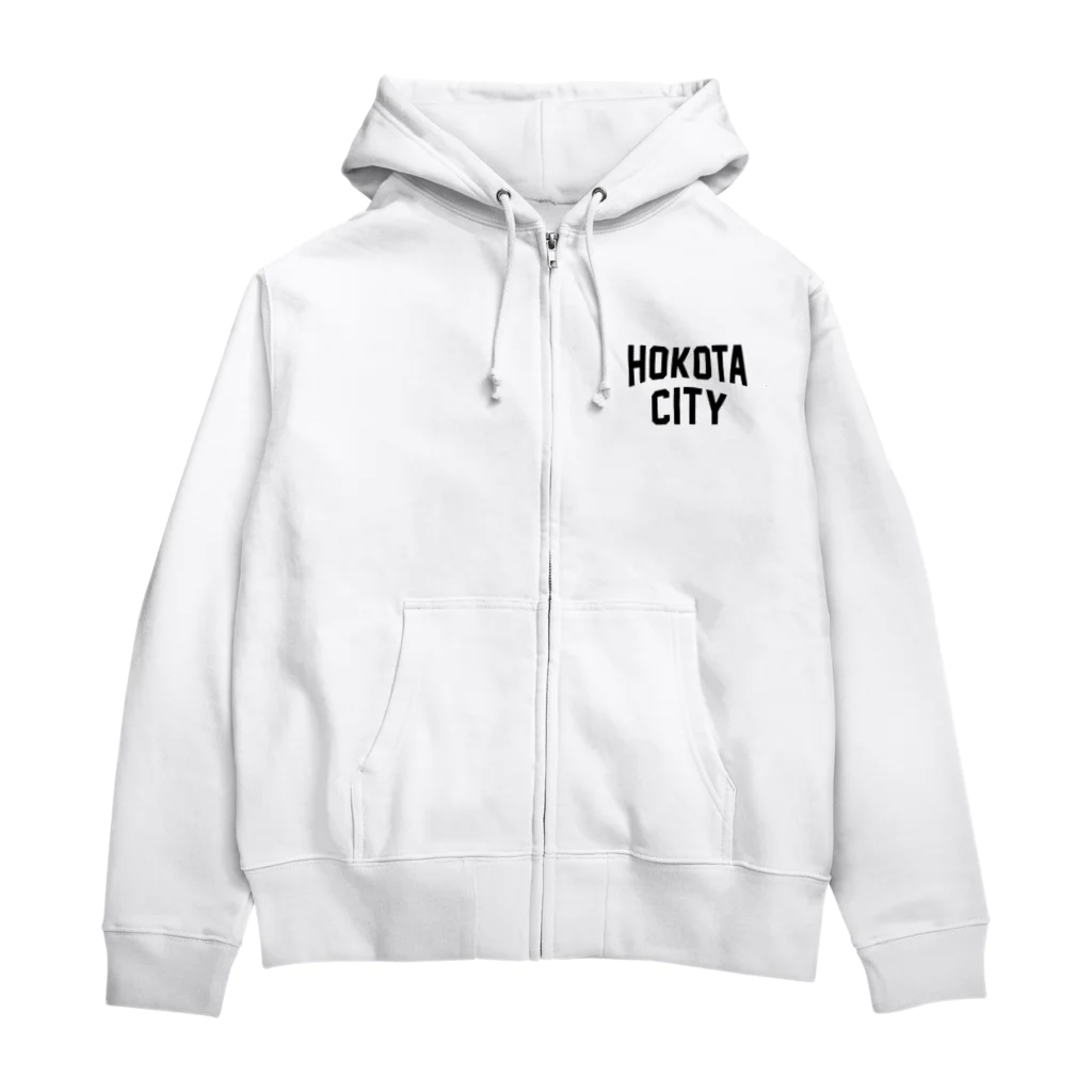 JIMOTOE Wear Local Japanの鉾田市 HOKOTA CITY Zip Hoodie