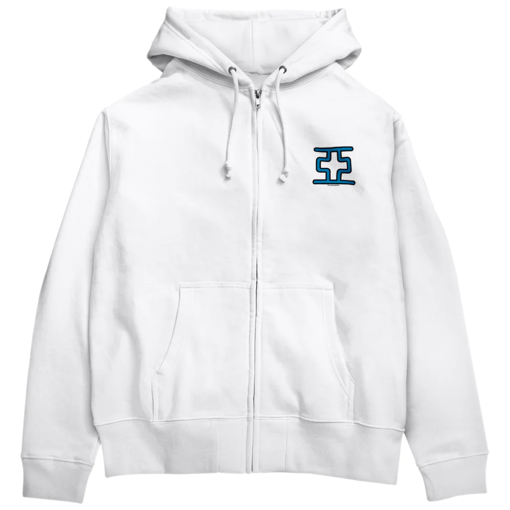 catmanjohn〜猫男じょんの亞の境地 Zip Hoodie