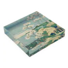 SONOTENI-ARTの003-011　葛飾北斎　『冨嶽三十六景　東海道品川御殿山ノ不二』　アクリルブロック Acrylic Block :placed flat