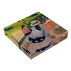 SONOTENI-ARTの026-002　ゴーギャン　『シエスタ』　アクリルブロック Acrylic Block :placed flat