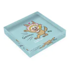 CREAMYBOUQUET WEBSHOPのウルフガール Acrylic Block :placed flat