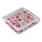 suuの「スイーツの楽園アート」 Acrylic Block :placed flat