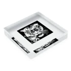 TIGER_LEEのブルース・リー先生 お気に入りの寅 🐯 Acrylic Block :placed flat