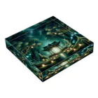 miuhaduの「幻想の森と神秘の社」 Acrylic Block :placed flat
