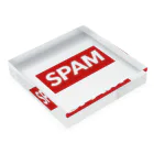TAKE1214のSPAM  Acrylic Block :placed flat
